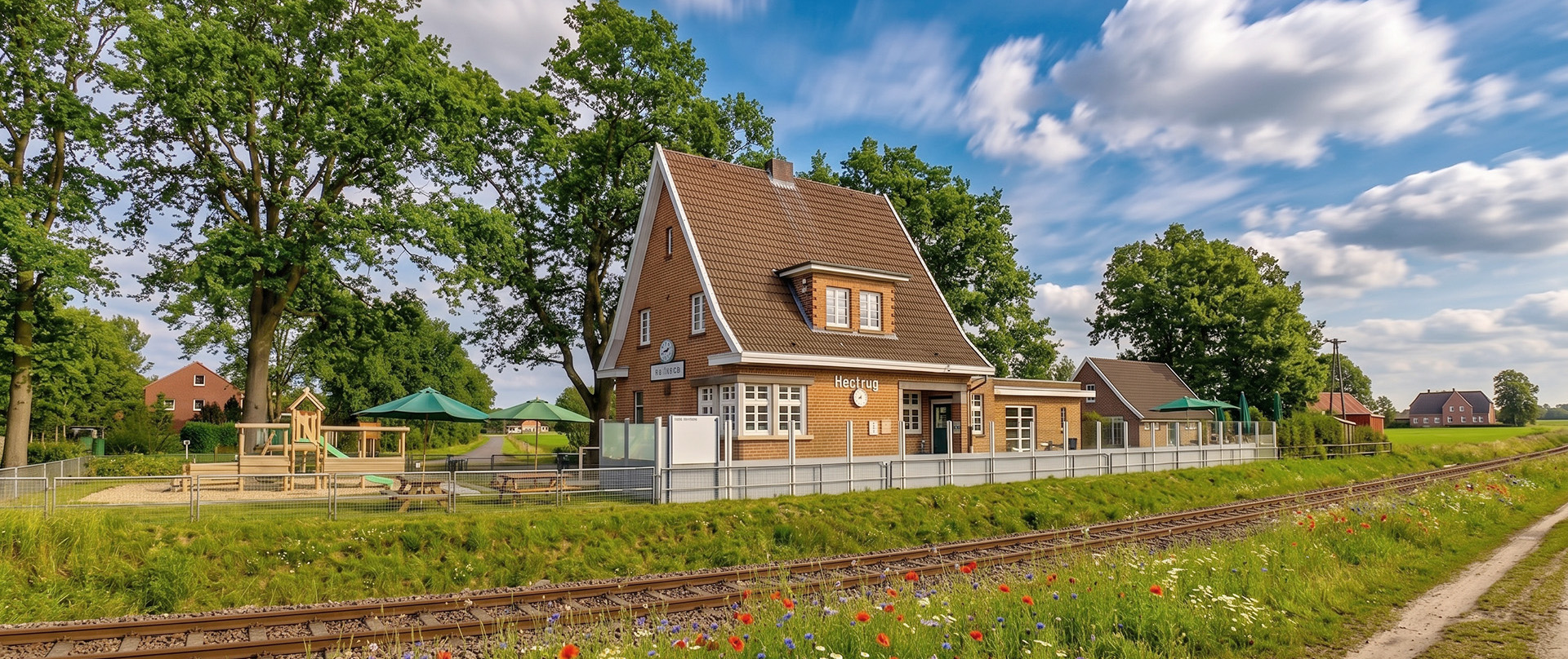 Das Gebäude Alter Bahnhof Hestrup