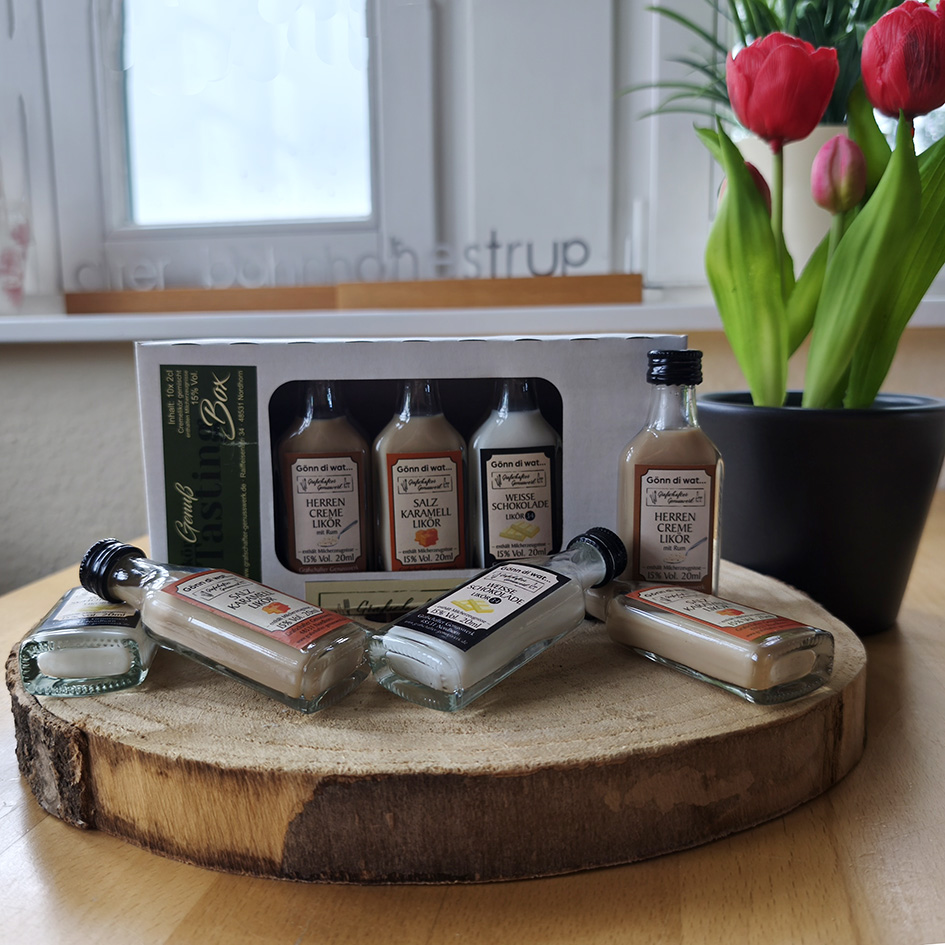 10er-Set Likörbox von Grafschafter Genusswerk
